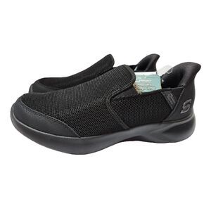 S Sport by Skechers men's size 9 black Hands-Free Step-Ins